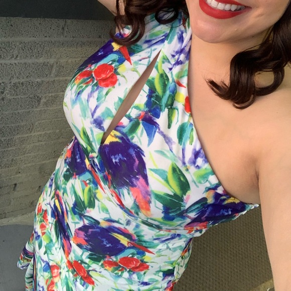 Floral mermaid dress size Xl - Picture 8 of 8